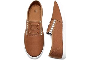 PerfectFit: Women's Brown Slip-On Sneakers for Ultimate Comfort and Style