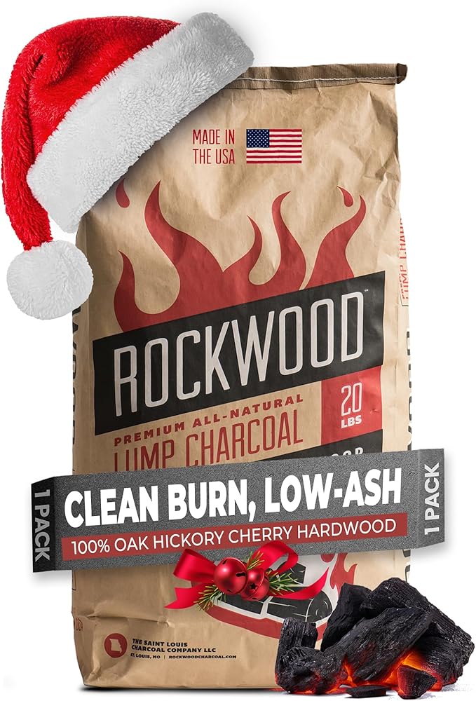 Rockwood Premium Hardwood Lump Charcoal Oak Hickory Cherry Blend