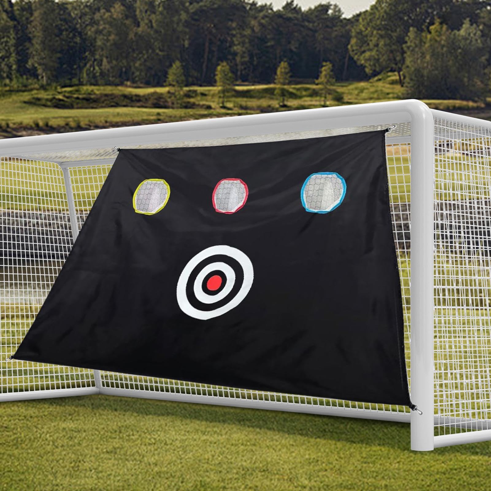 Cible d'Entraînement de Golf en Toile - Filet d'Entraînement de Frappe | Accessoires d'Entraînement Équipement de Practice pour Intérieur Extérieur Jardin Hommes