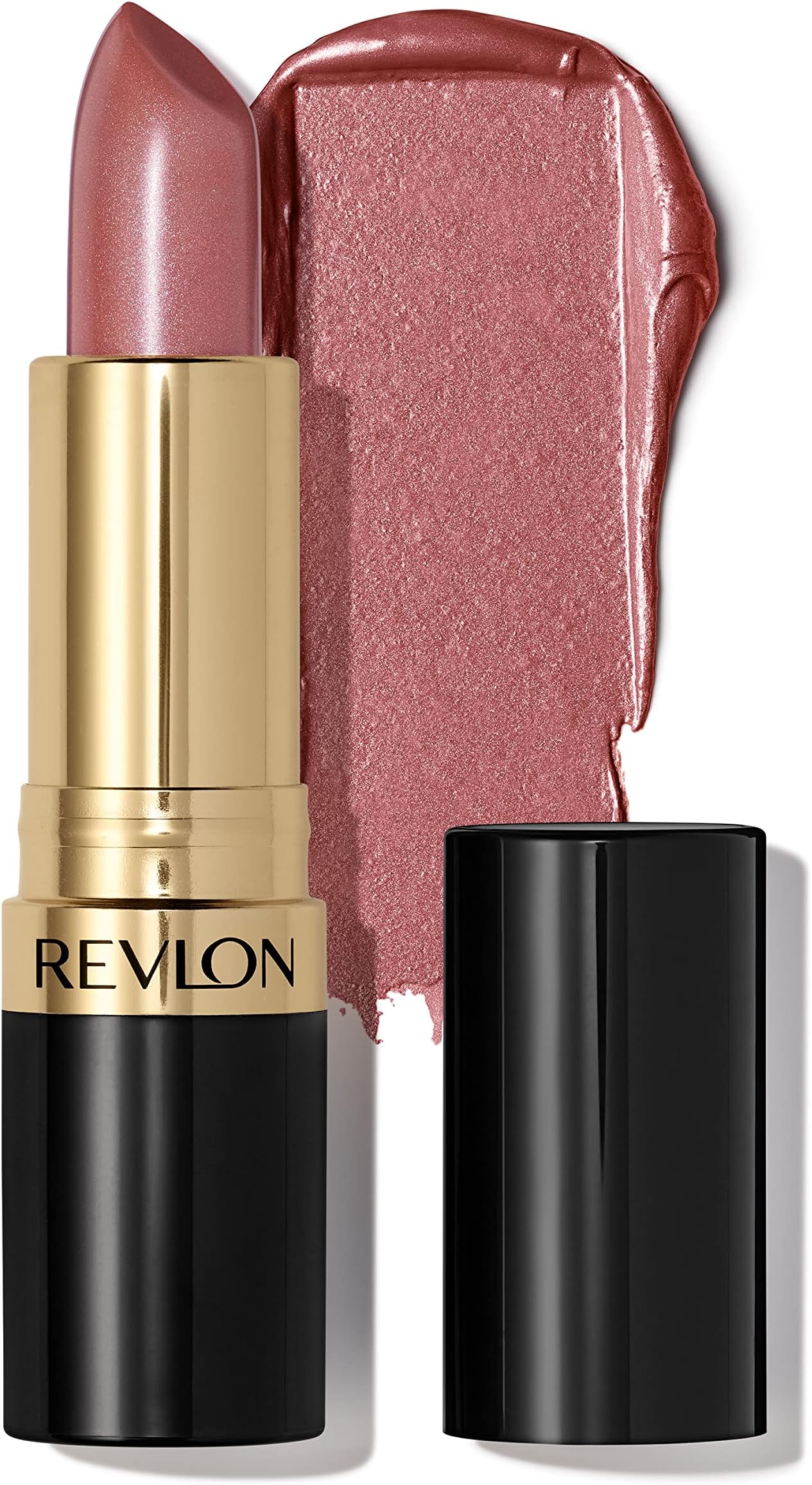 Revlon Super Lustrous Lipstick, Creamy Formula For Soft, Fuller-Looking Lips, Moisturized Feel, 030 Pink Pearl, 0.15 oz