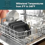 WGCC Conteneurs de préparation des repas, 50 Emballage de contenants de stockage d'aliments extra épais avec lids, boîte à bento jetable en plastique réutilisable boîte à déjeuner, BPA Gratuit, empilable, Micro-ondes / Lave-vaisselle / Congélateur Safe (24 oz)