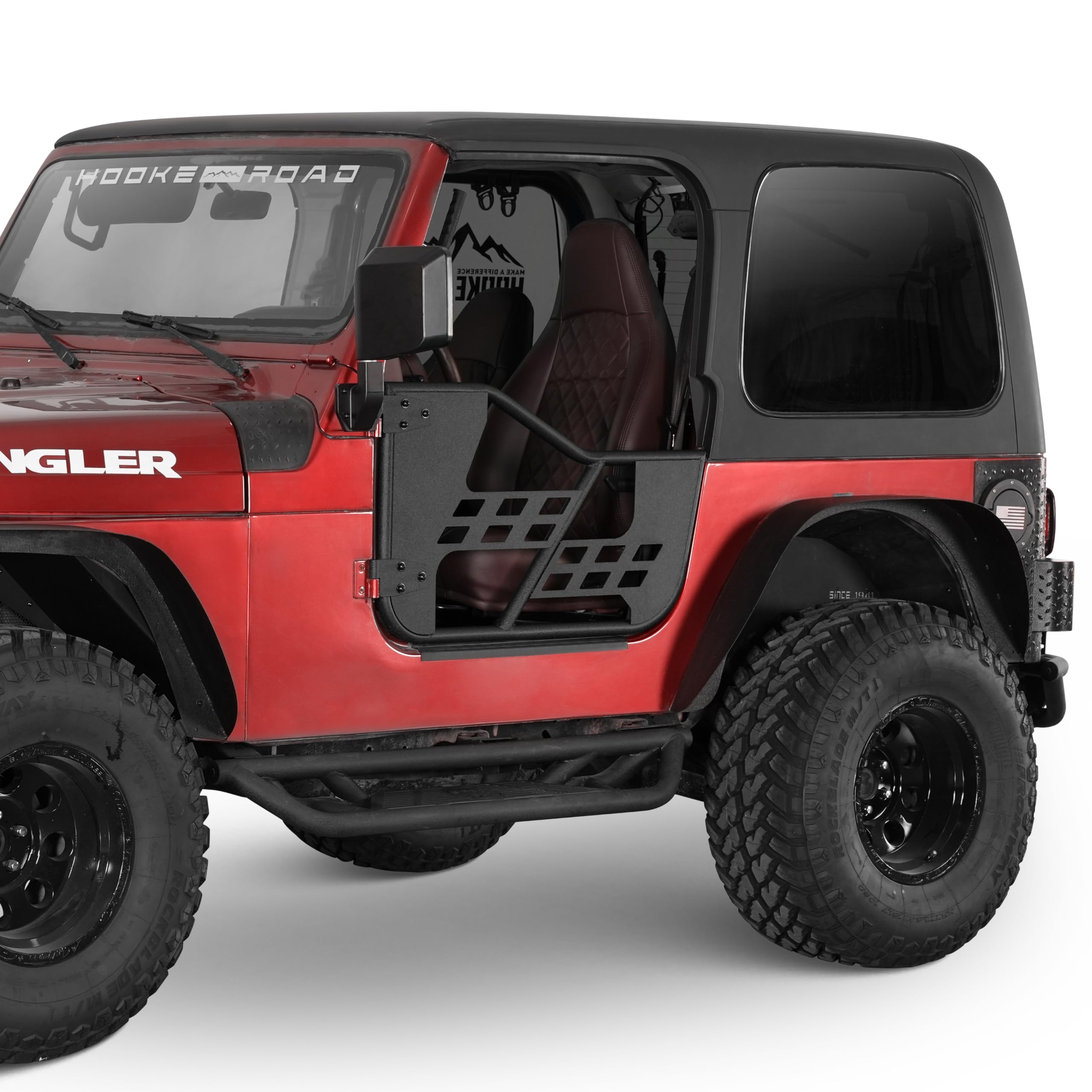 u-Box Wrangler Half Doors Off Road Summer Door Guard Compatible with Jeep Wrangler TJ 1997-2006 product thumbnail 4
