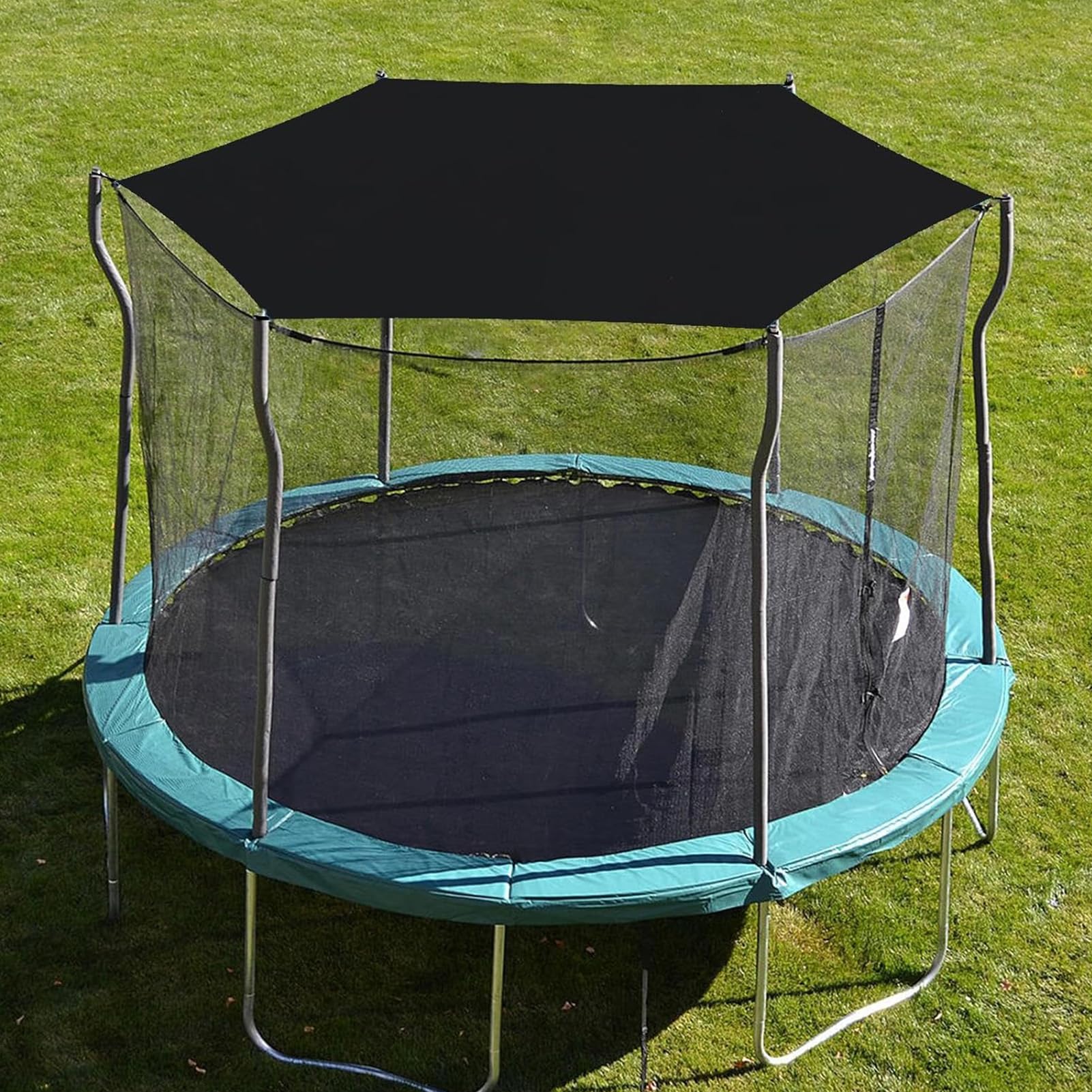 Copertura Ombreggiante Superiore del Trampolino, Rete di Protezione Solare del Trampolino, Isolamento Esterno Telo Ombreggiante Traspirante UV E Anti Foglie