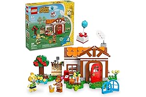 Animal Crossing: Isabelle's House Visit Buildable Toy Set