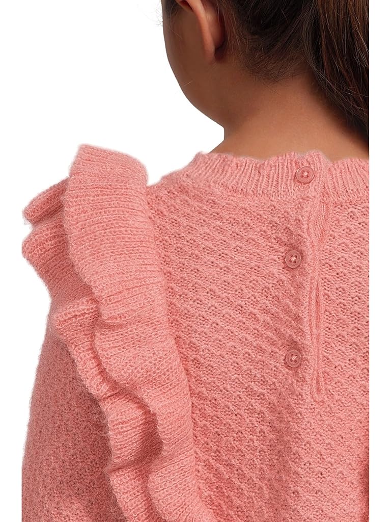 Pink Janie and Jack Ruffle Sweater (Infant)