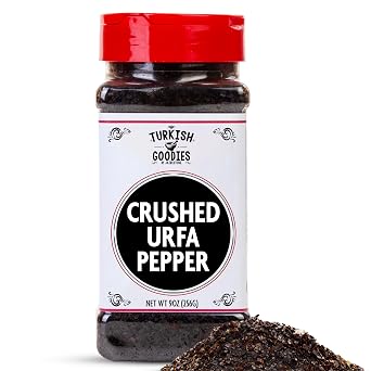 Turkish Goodies Urfa Biber Chili Pepper Flakes, ISOT, 9 oz