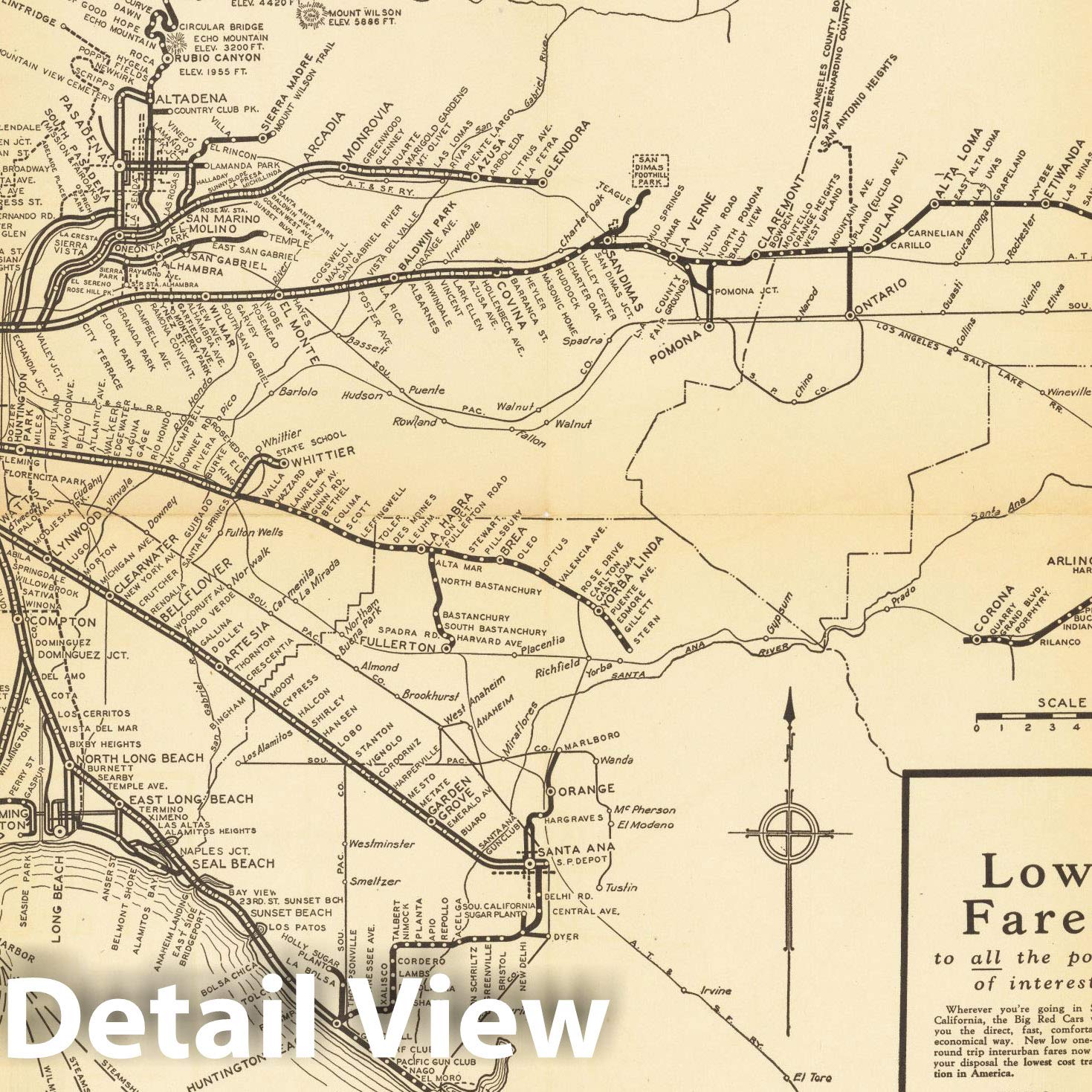 ミュージック map Amazon.com: Historic Map : Lines of The Pacific Electric