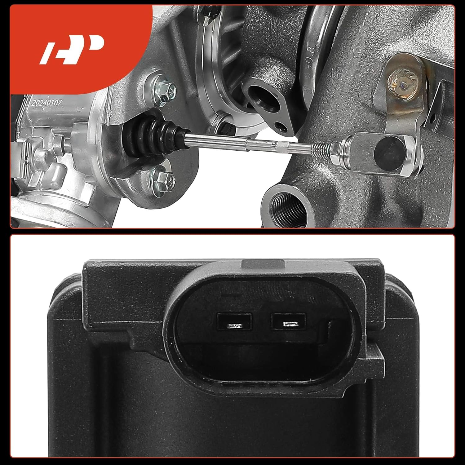 A-Premium RHF5 Complete Turbocharger Turbo Kit with Gasket Compatible with Audi Models - A4 2017-2018, A4 allroad Quattro 2017-2020, Q5 2018-2020, Q7 2017-2022, A5 Quattro Sportback, A6 Quattro, 2.0L