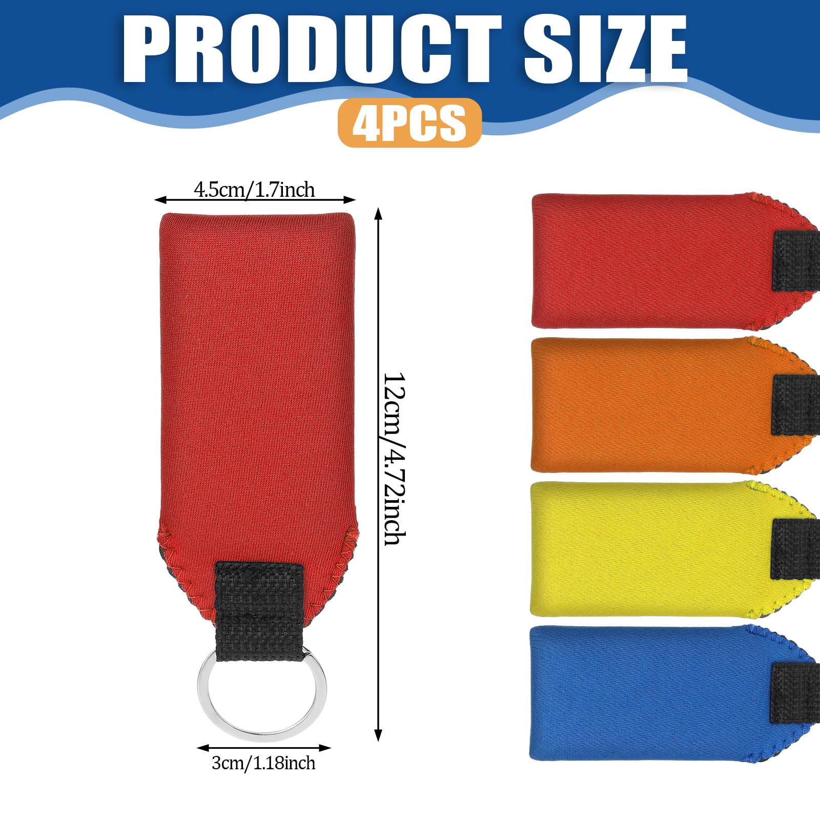 Floating Deck Plate Key 4-Piece Boat Deck Plate Key Set With Floating ...