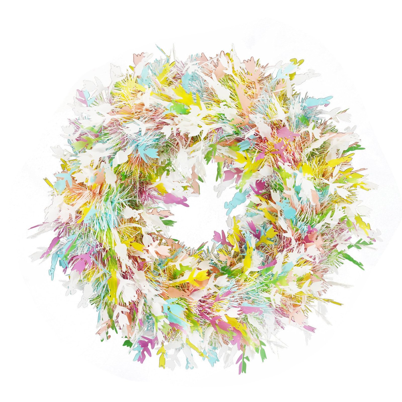 Kalttoy Wreath Door Hanging Decoration Artificial Wreath for Front Door Porch Wedding Indoor and Outdoor Decoration