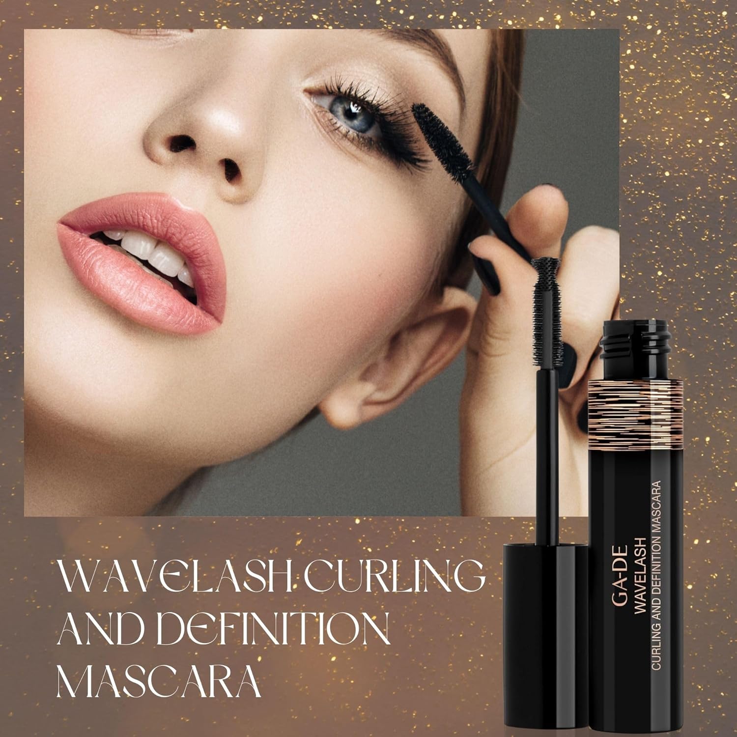 GA-DE Wavelash Curling and Definition Mascara - Instantly Thickens and Volumizes - Formulated with Wavemax for Dramatic Effect - Black - 0.49 oz - Image 10