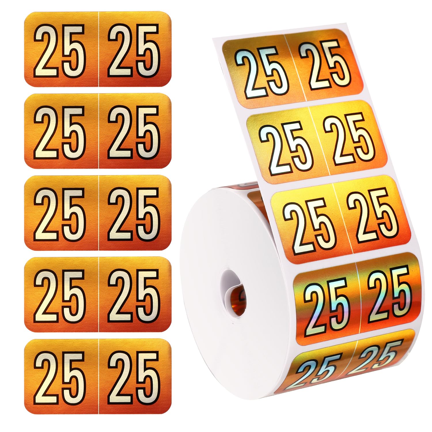 500pcs 2025 Year Stickers