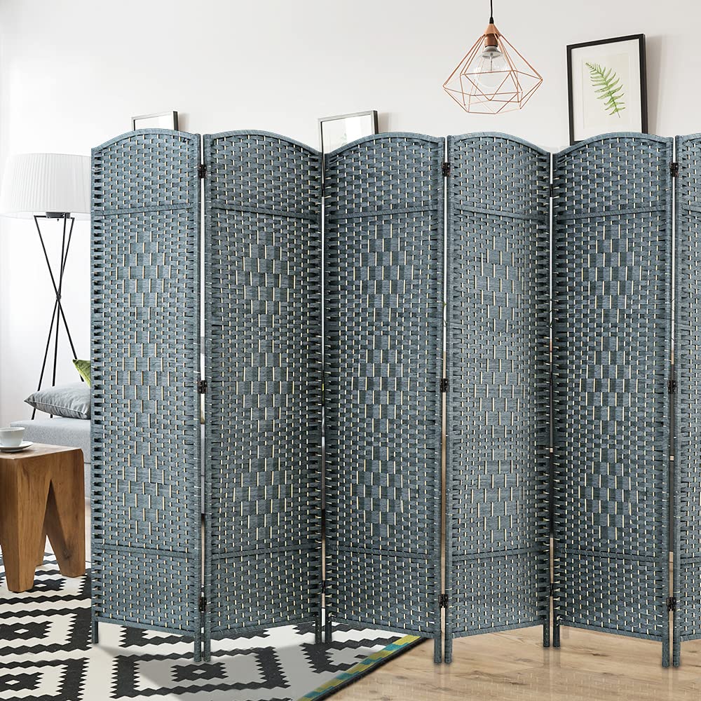 JOSTYLE Room Divider 6ft. Tall Extra Wide Extra Wide Privacy Screen