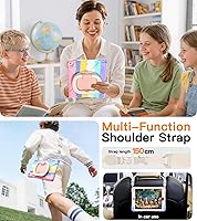 Vista 7 de BATYUE Funda para iPad de 6ª generación de 9.7 pulgadas 2018, iPad 5ª generación 2017, iPad Air 2/iPad Pro de 9.7 pulgadas, funda protectora a