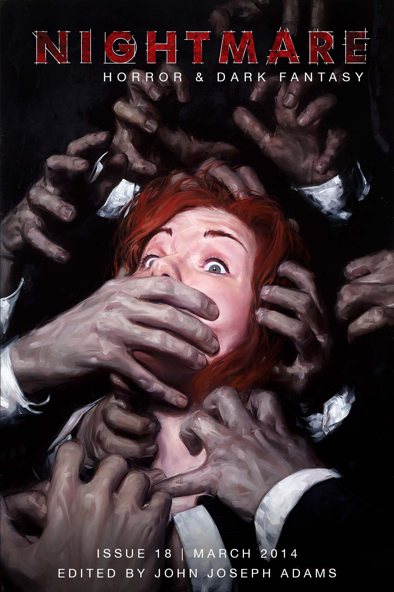 Cover of Nightmare Magazine, March 2014