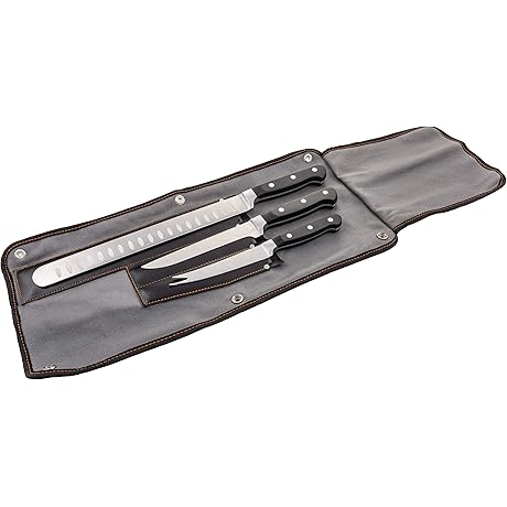 Oklahoma Joe's Blacksmith 3-Piece Knife Set: The Ultimate Edge for BBQ Masters