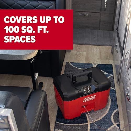 Miniatura 5 de Coleman Deshumidificador DX 2500, hasta 800 pies cúbicos, portátil, versátil, compatible con WiFi y Bluetooth, ideal para caravanas, barcos,