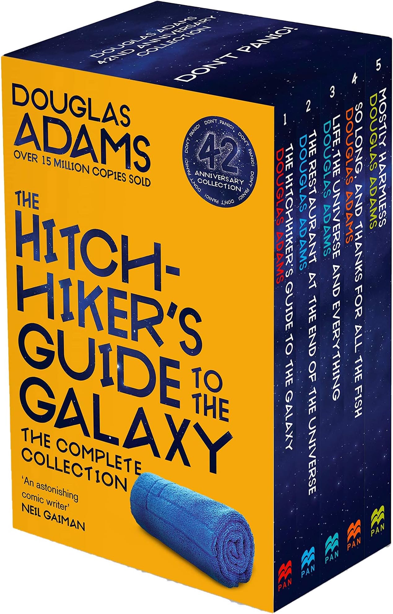 Hitchhiker's Guide to the Galaxy Series Douglas Adams Collection 5 Books Bundle