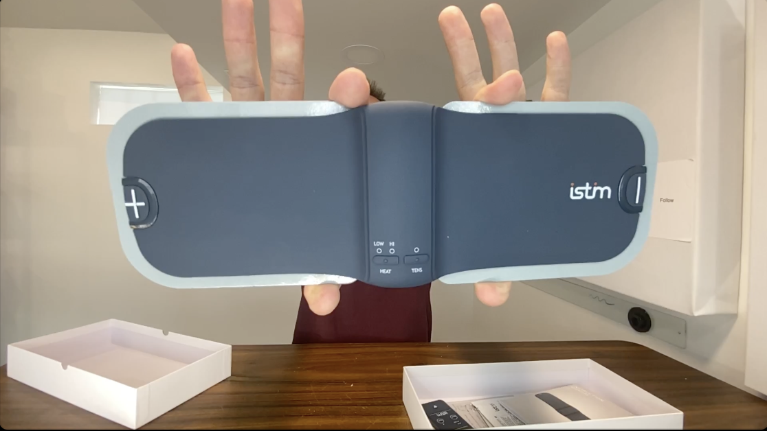 IT WORKS! iStim X1 Wireless Heat TENS Unit Muscle Stimulator