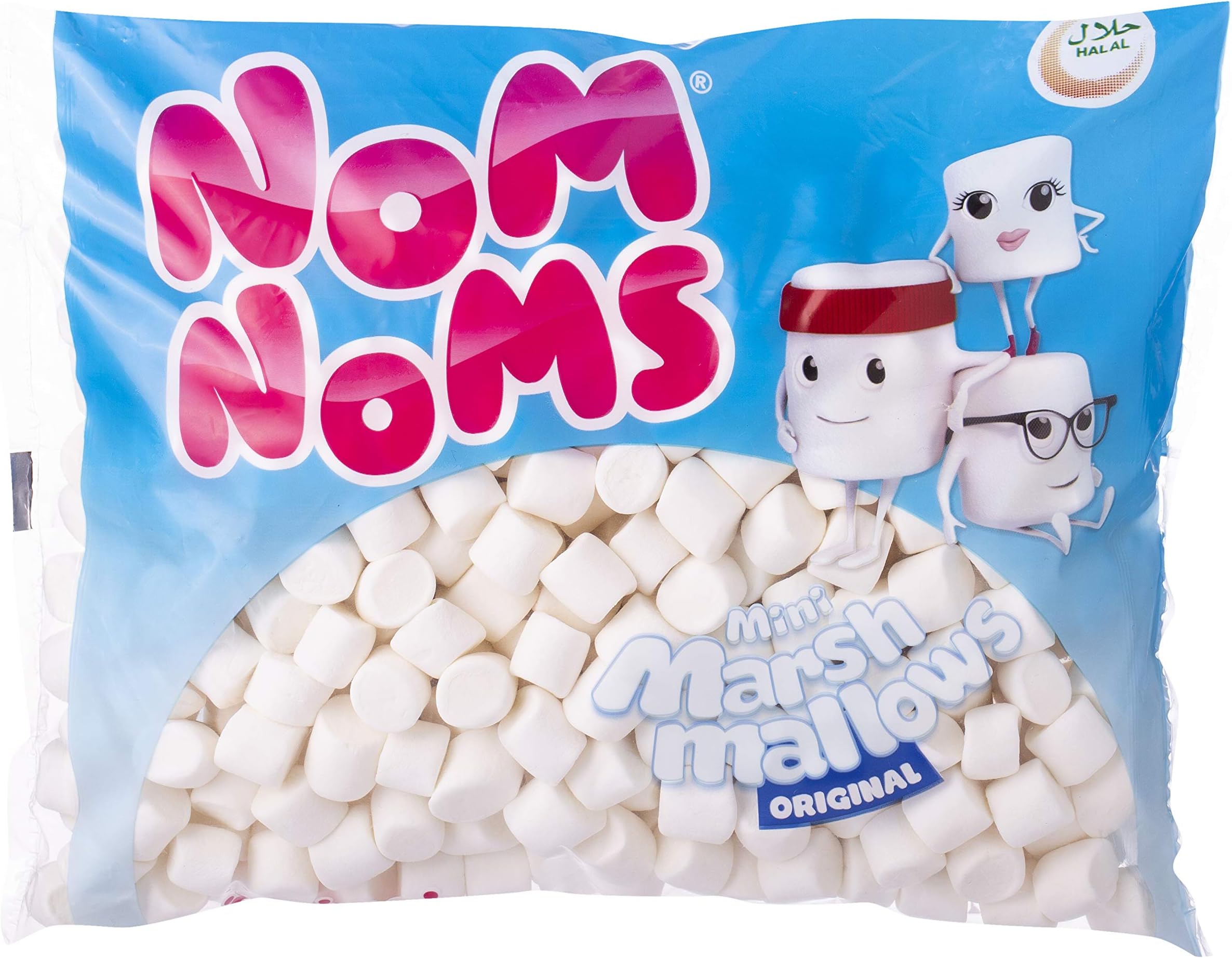 Nom Nom Nom Noms Mini Marsh Mallows Original 300g