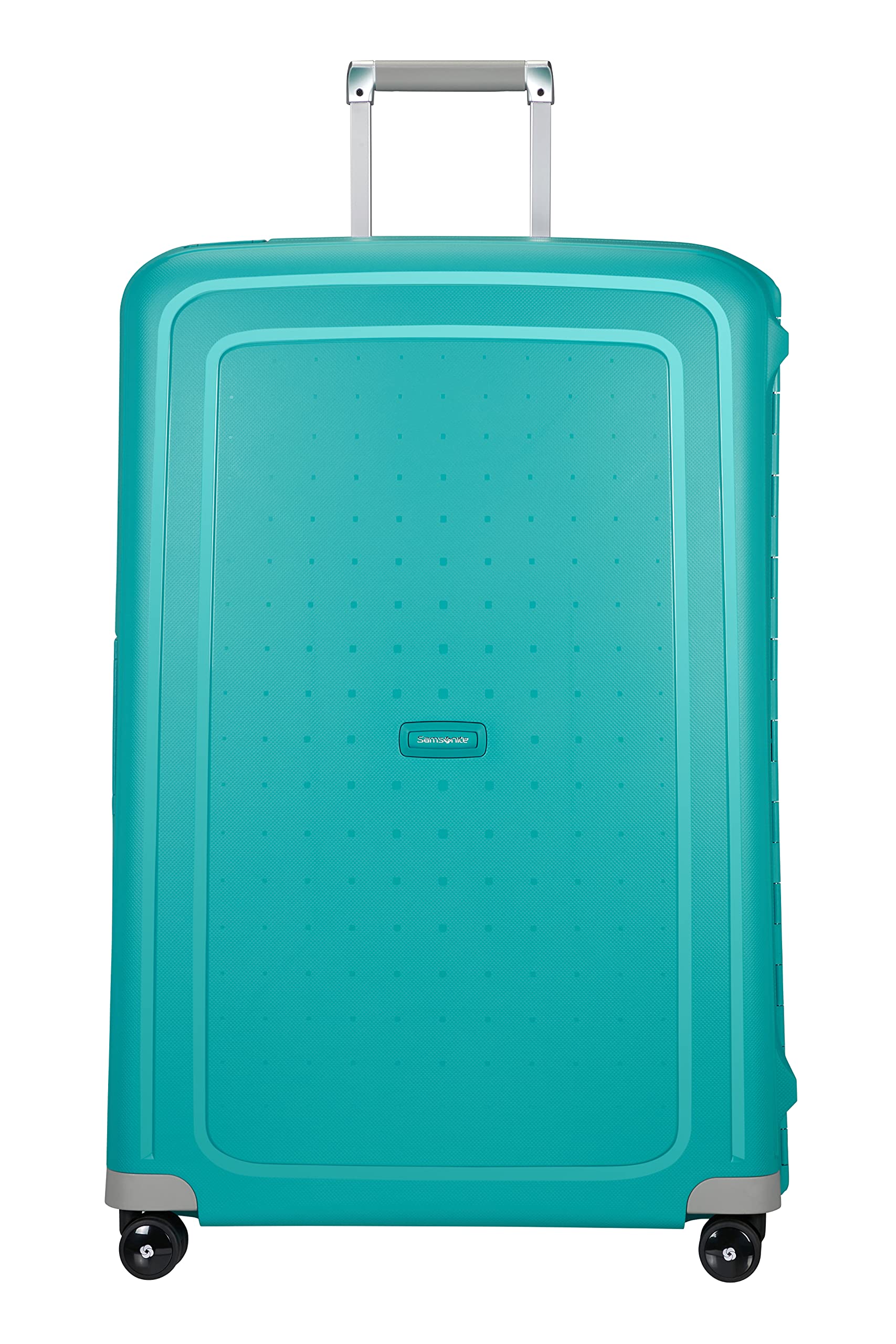 Samsonite S'Cure - Valigia Spinner XL, 81 cm, 138 L, Blu (Aqua Blue)