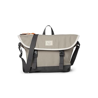 Herschel Supply Co. Cove Small Messenger Weekender/Overnight Luggage Morning Dove/Dark Shadow, Synthetic