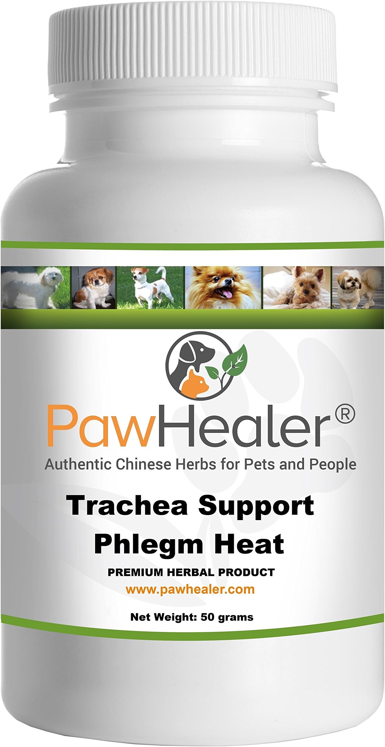PawHealer® Trachea Support Dog Cough Remedy - for Loud, Honking Cough - 50 Grams/Powder …