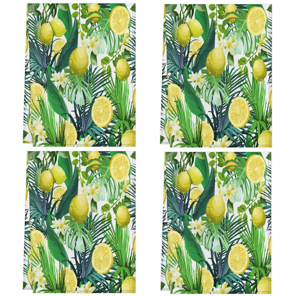 Geroclonup Lot De 2 Torchons De Cuisine Décoratifs Pour La Cuisine, Les