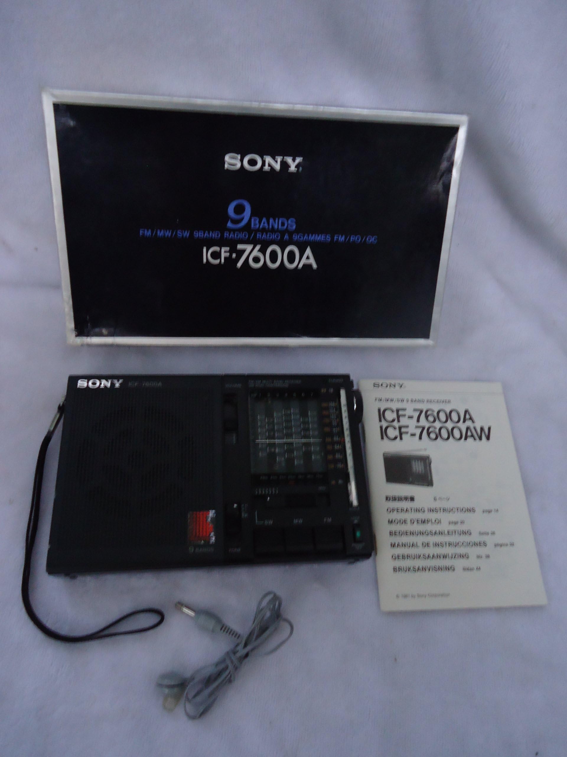Sony Icf 7600a Fm Fm Mw Sw Shortwave 9 Band | Desertcart INDIA