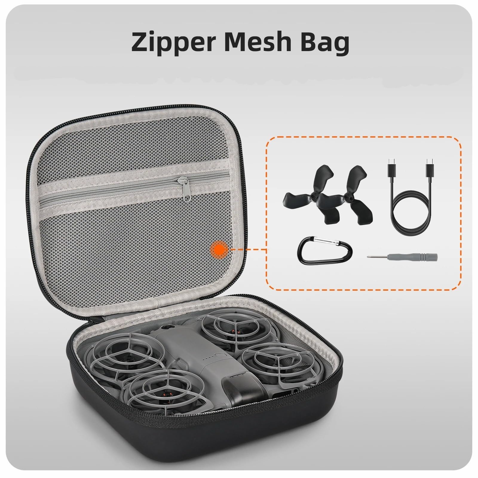 Compatibile Con DJI Custodia antiurto per occhiali NEO 2 trasmittente N3