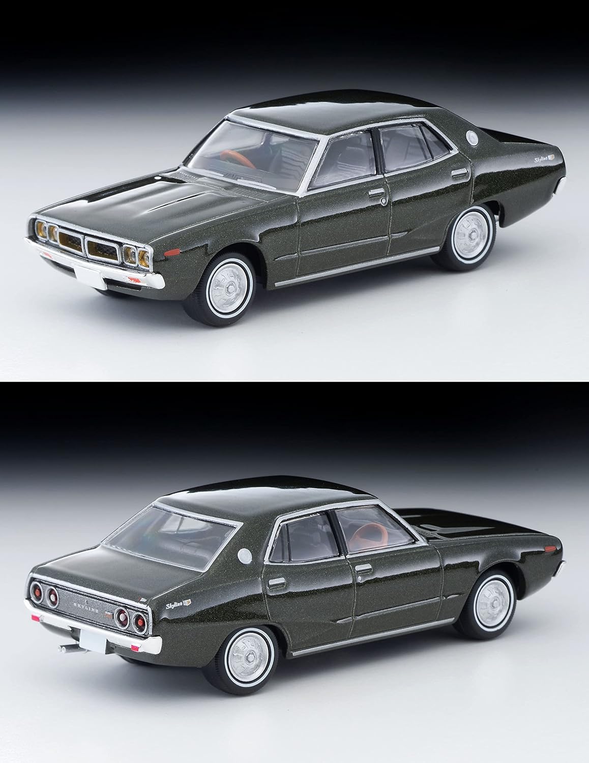 Tomica Limited Vintage Neo 1/64 TLV-Tamashii Ogikubo Vol. 9 Nissan Skyline 2000GT-X Green, Finished Product 320395