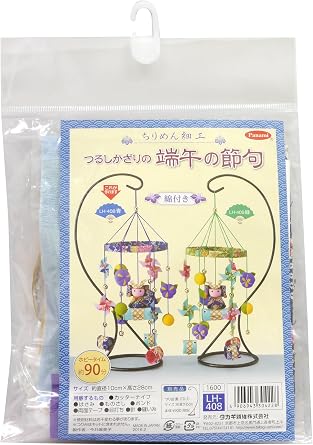 Panami LH-408 Crepe Craft Kit, Hanging Decoration, Noon Festival, Blue