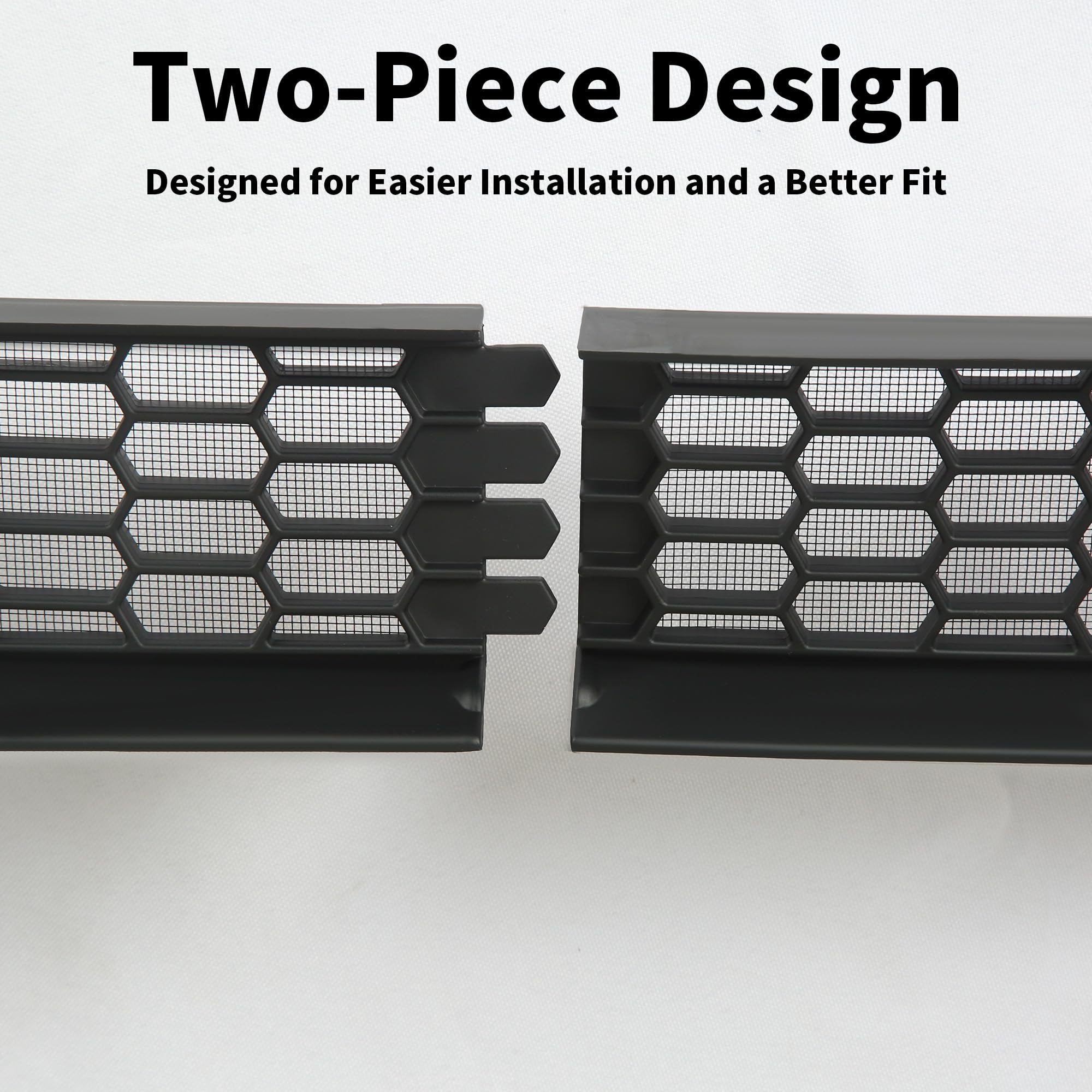 Rejilla de Malla para Parrilla Delantera para Tesla Model 3 2017-2023 Front Grill Mesh Grille Inserts, Parachoques Delantero Automotriz, Rejilla de Ventilación de Entrada de Aire