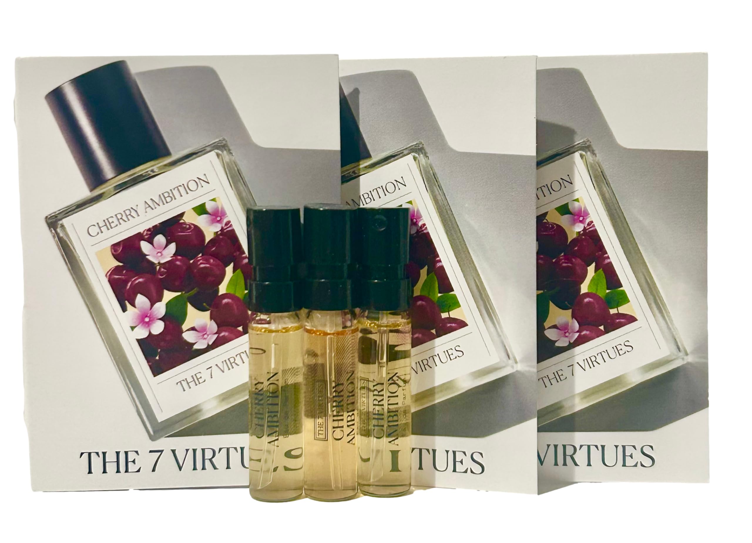 Amazon.com : The 7 virtues CHERRY AMBITION Sample Perfume Women