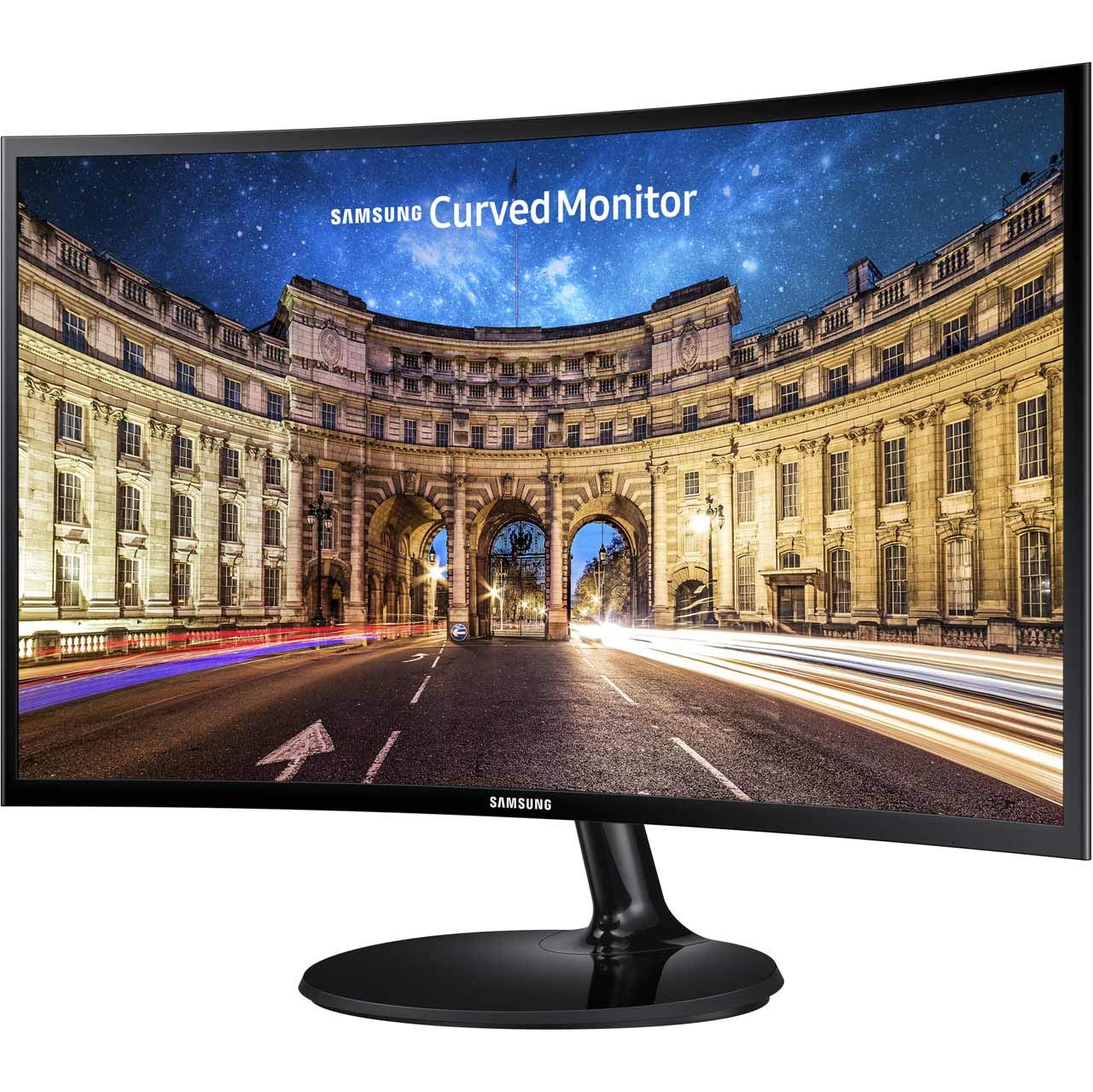 Samsung 24F390 Monitor Curvo FHD da 24", 1920 x 1080, 16.7 Milioni di Colori, 4 ms, HDMI, D-Sub, Nero, VESA