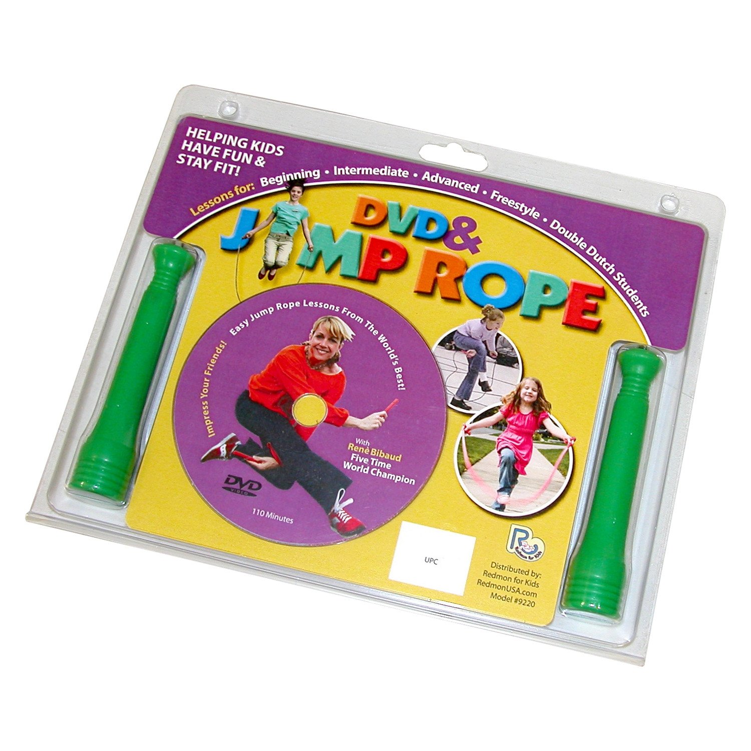 Redmon Rene Bidaud Instructional DVD and Jump Rope Set