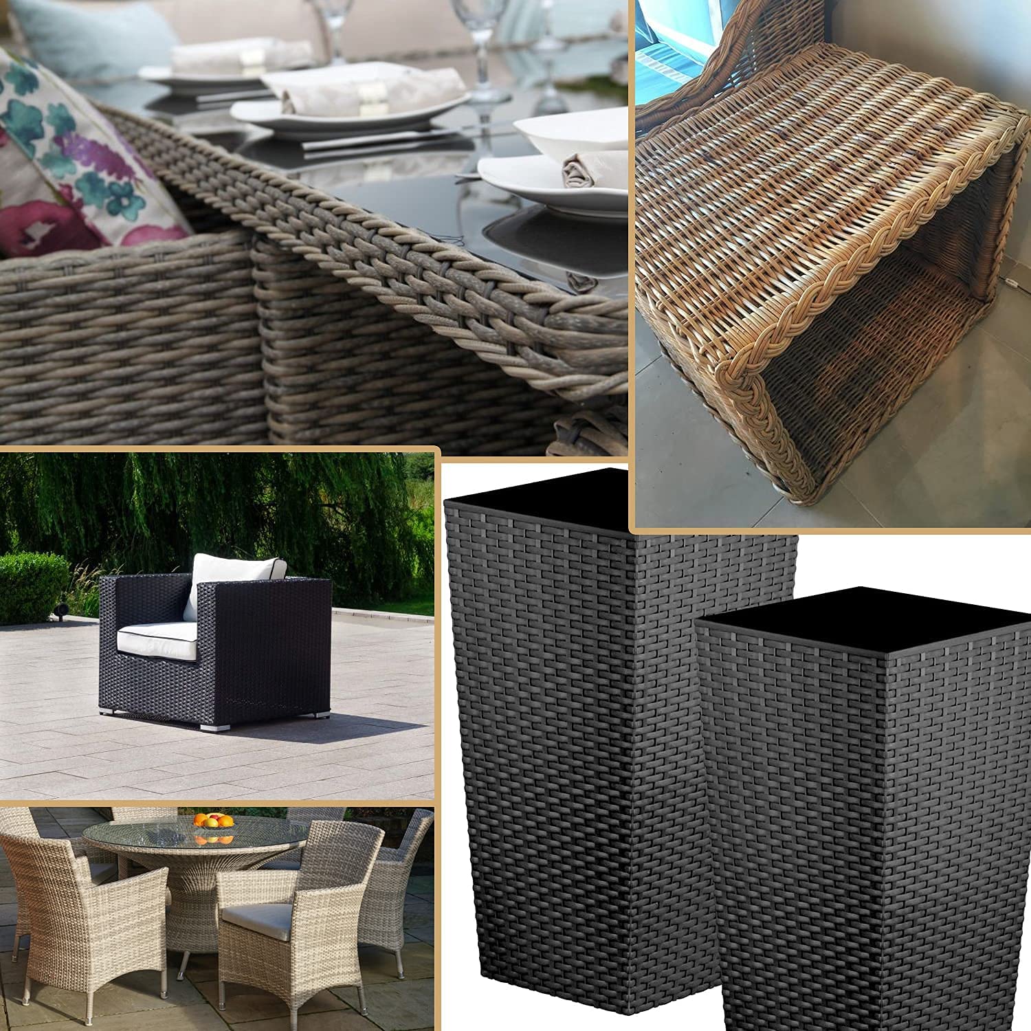 Bevestigingsset Rotanmeubels, (500g 70m) Rieten Reparatiemateriaal