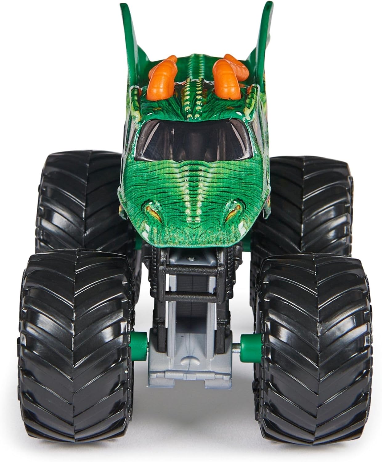 Iwaju view ti Ẹrù Monster Jam Dragon Monster