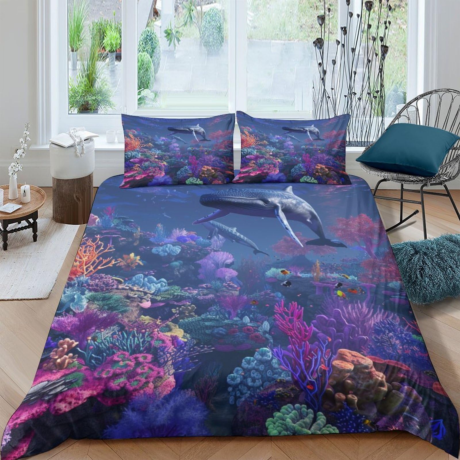 Couette léger 3D microfibre 220x240cm anti-transpiration baleine