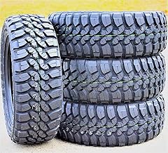 Set of 4 Forceum M/T 08 Plus Mud Off-Road LT235/75R15 Tires - 104/101Q Load Range C 6-Ply BSW