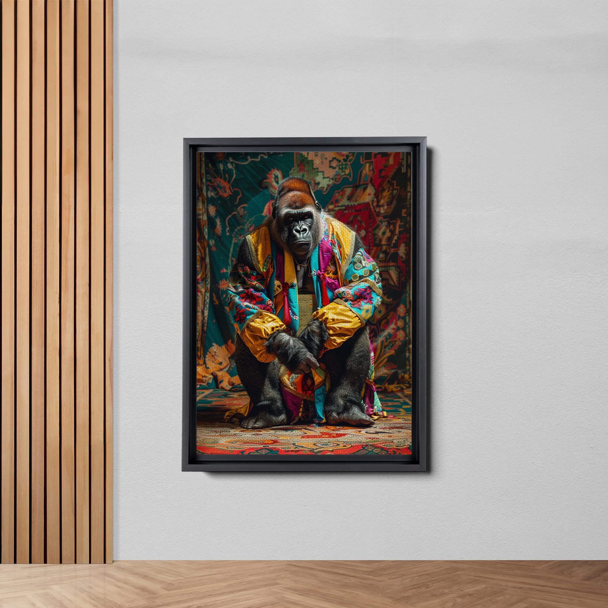 Amazon.com: Cool Gorilla Wall Art, Gorilla Mural, Stylish Gorilla
