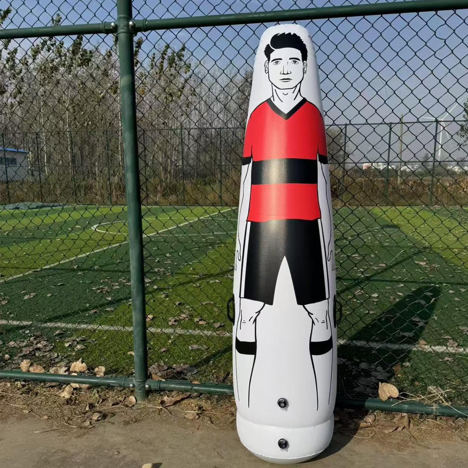 Difensore Di Calcio Gonfiabile Pratica Di Agilità Portatile In PVC Robusto | Muro Di Allenamento Per Portiere E Difensore Di Calcio Per Adulti, Principianti, Ragazzi, Adolescenti