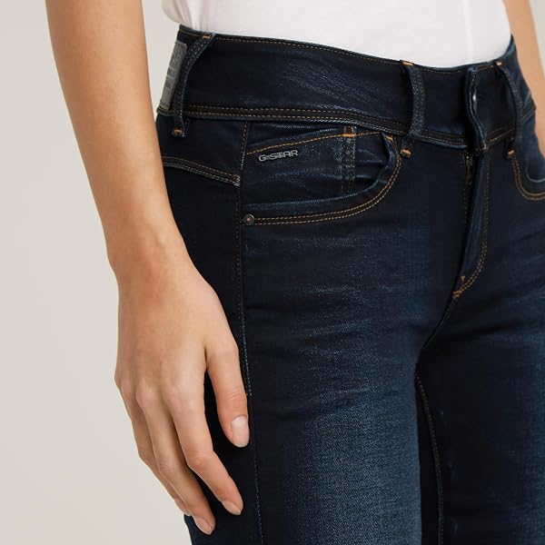 G-STAR Damen Lynn Mid Waist Skinny Jeans - 5