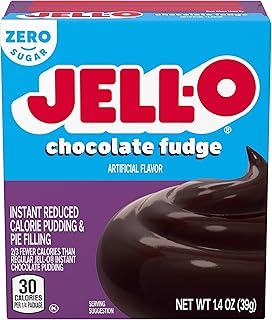 Jell-O Chocolate Fudge Sugar Free & Fat Free Instant Pudding & Pie Filli...