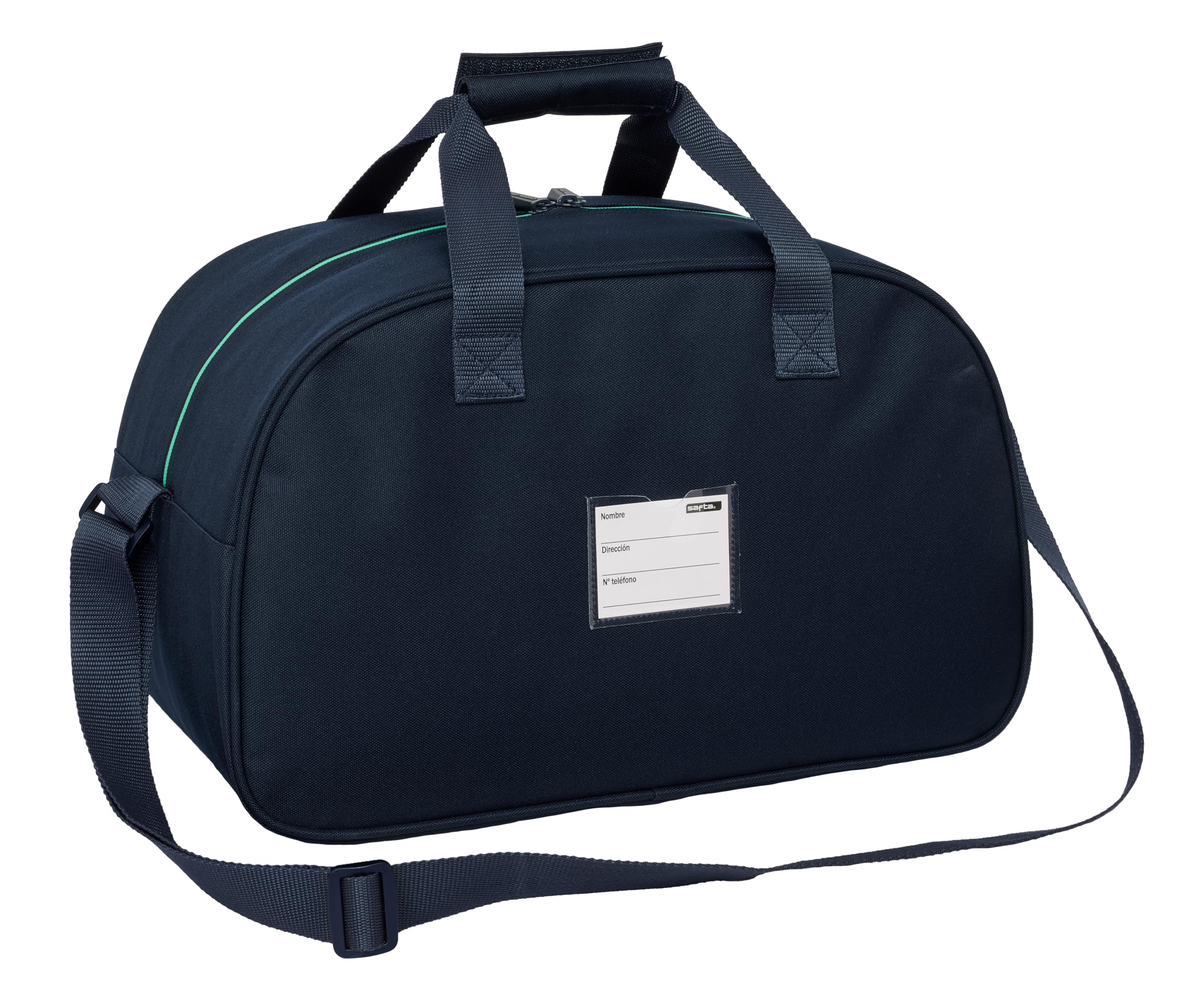 Real Madrid 2ª EQUIPACIÓN 25/26 - Bolsa de Deporte, Mochila, Ideal para Niños de Diferentes Edades, Cómoda y Versátil, Calidad y Resistencia, 40x23x24 cm