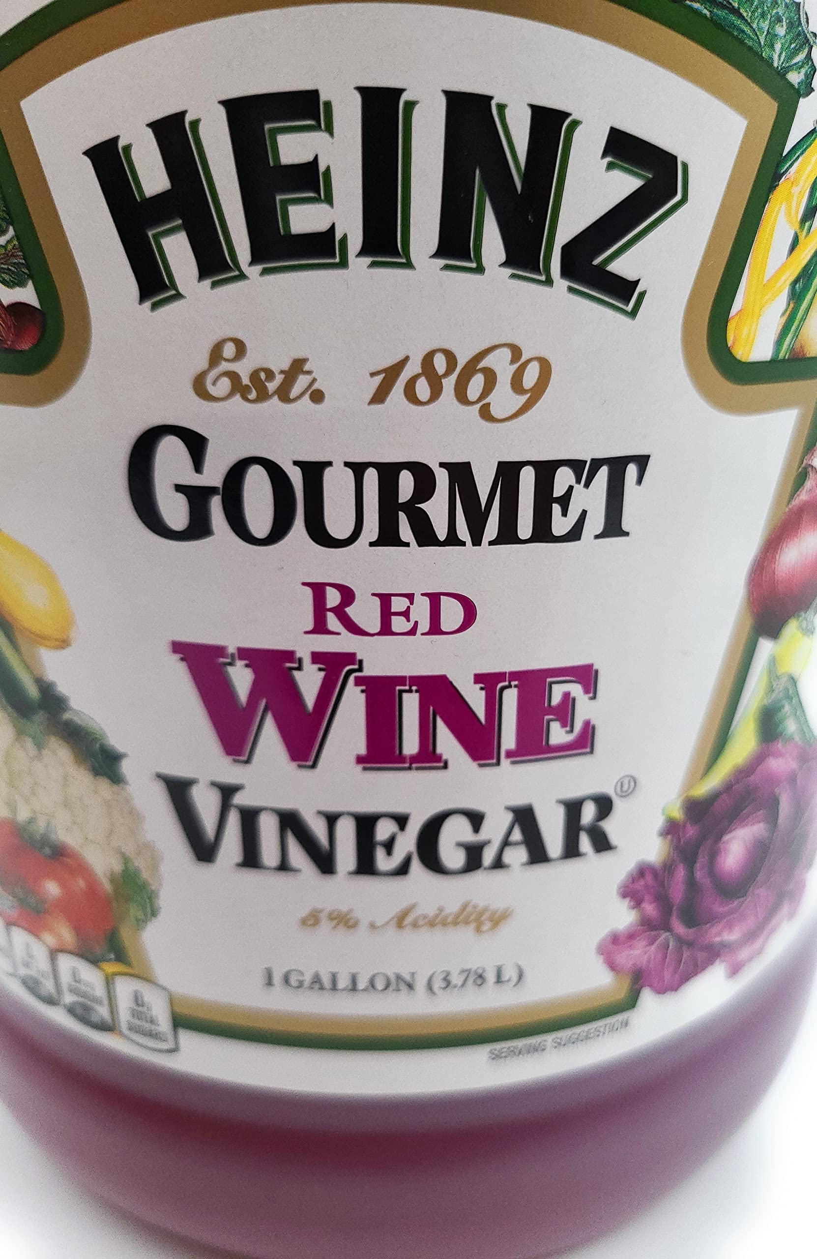 Heinz Gourmet Red Wine Vinegar 1 Gallon Plastic Jug Buy Online in India at Desertcart 99940118.