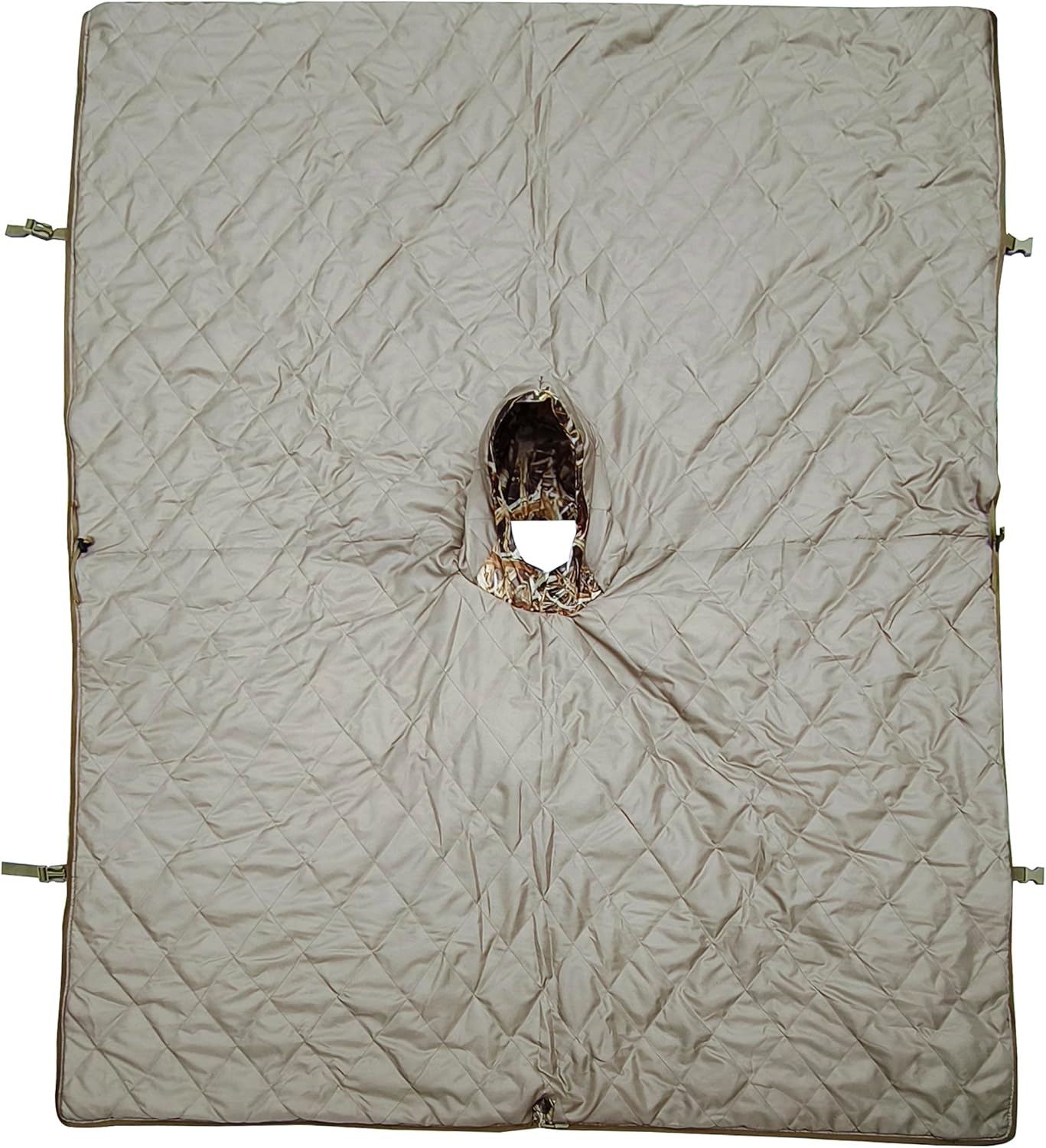 AUSCAMOTEK Camouflage Insulated Poncho with Hood - Convertible Wearable Sleeping Bag for Duck & Deer Hunting Fishing Camping - Image 4