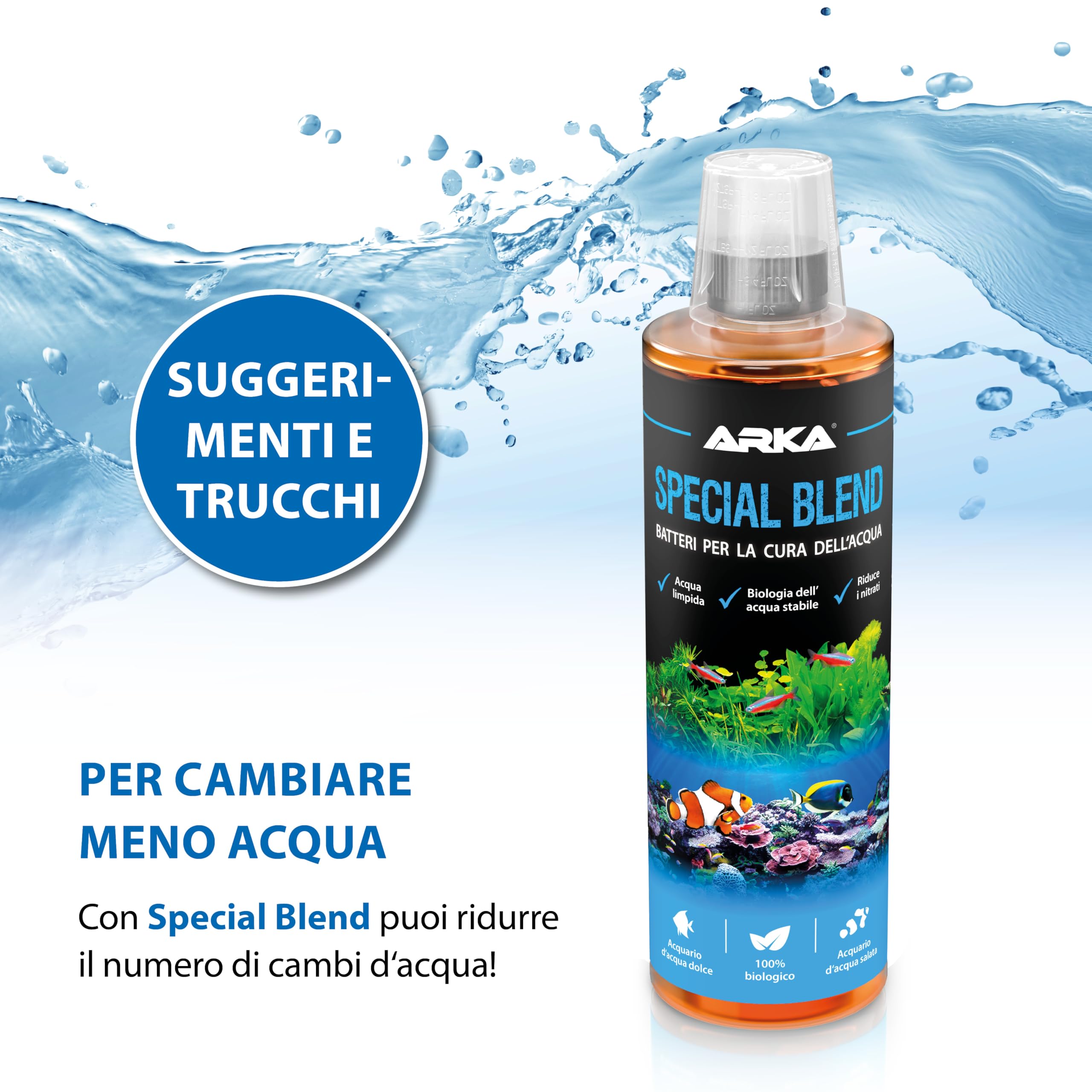 Condizionatore acqua acquario 118 ml – MICROBE-LIFT Xtreme – rimuove cloro, ammoniaca e nitriti – neutralizza metalli pesanti – ideale per cambi d’acqua, nuovi allestimenti – sicuro e concentrato