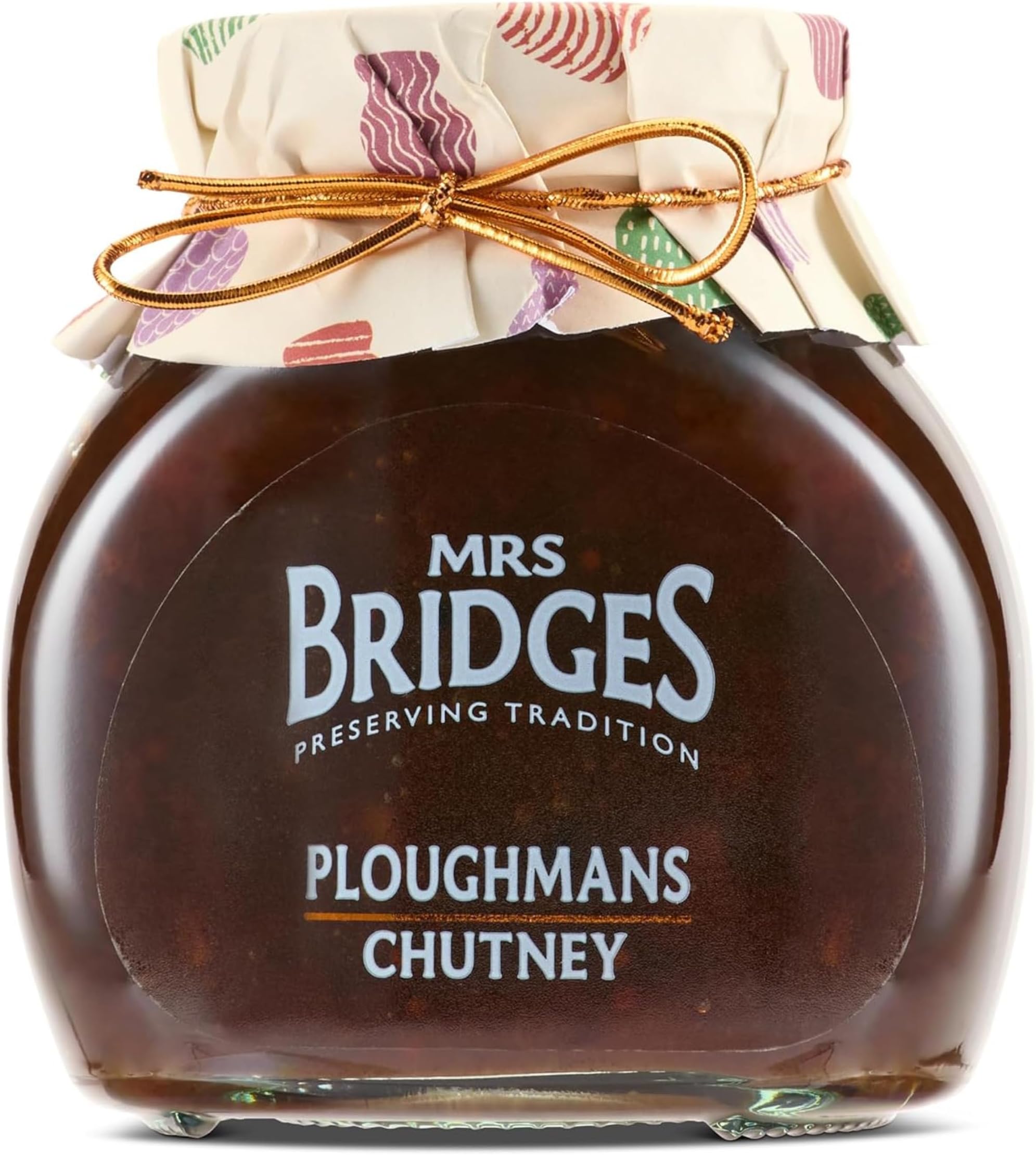 Mrs Bridges Ploughman's Chutney, Made in Scotland, 10oz Jar (Pack of 1)