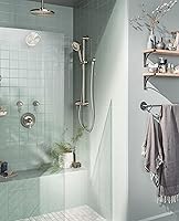 Vista 2 de Brazo de regadera recto Moen de 6 pulgadas., 116651BN